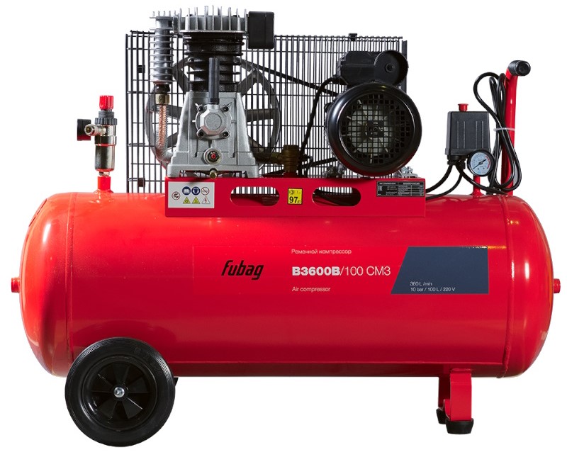 Компрессор "FUBAG" B3600B/100 360л/мин 2,2кВт 220В