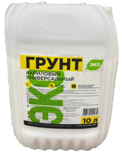 Праймер Грида акрил универсальный ЭКО 10кг морозост. Праймер Грида акрил универсальный ЭКО 10кг морозост.