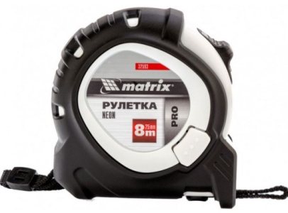 Рулетка 8м "Matrix" 32593 Рулетка 8м "Matrix" 32593