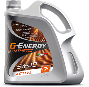 Масло G-Energy Synthetic Active 5W40 5л
